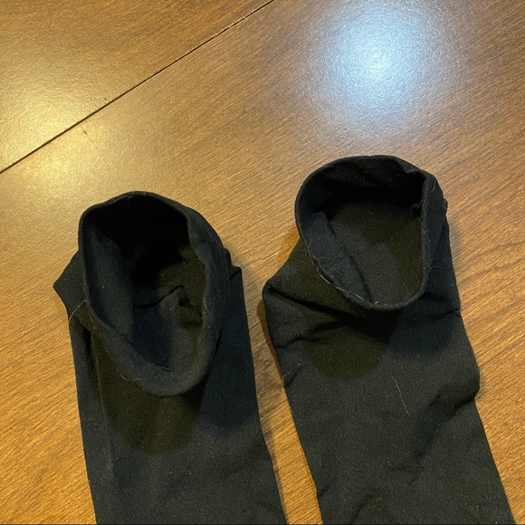 Black footless tights - Picture 2 of 5